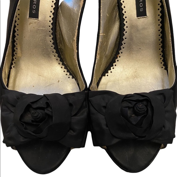 Black sling back high heels - Picture 2 of 7